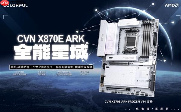 纯白只要2399元！七彩虹首款AMD X870E高端主板开卖