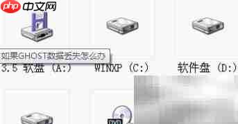 ghost数据丢失恢复方法