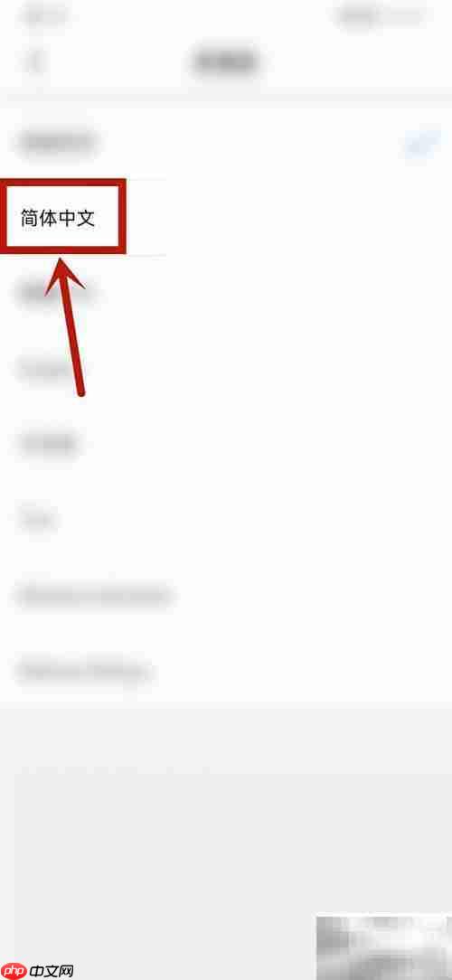 钉钉简体中文设置方法