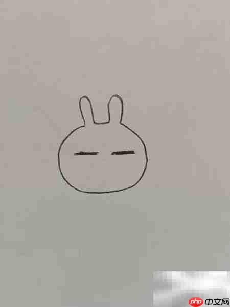 兔斯基简笔画教程