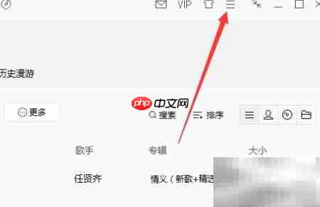QQ音乐缓存空间设置方法