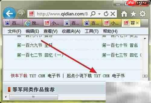 如何下载txt电子书