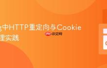 Golang中HTTP重定向与Cookie自动管理实践