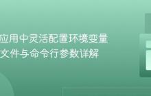 Vue.js 应用中灵活配置环境变量：.env 文件与命令行参数详解
