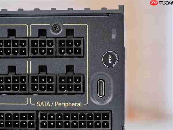 轻松驾驭RTX 5090!微星MEG Ai1600T PCIE5超神电源图赏