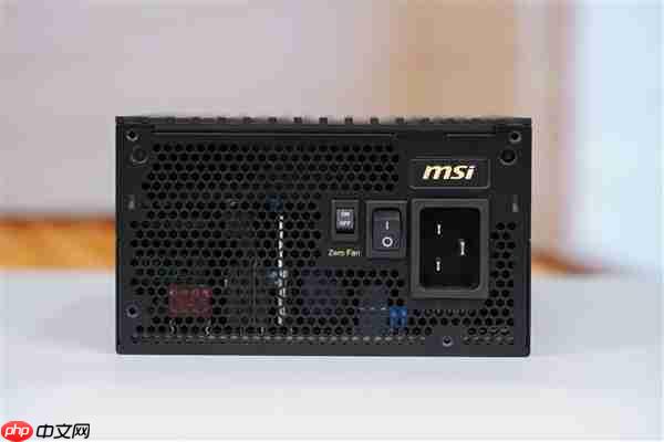 轻松驾驭RTX 5090!微星MEG Ai1600T PCIE5超神电源图赏