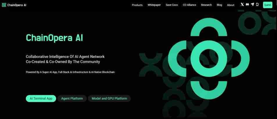 什么是ChainOpera AI (COAI)币?COAI工作原理、代币经济学及未来前景 什么是ChainOpera AI (COAI)币?COAI工作原理、代币经济学及未来前景