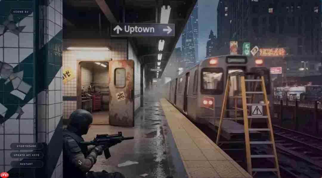 投资人自信展示AI游戏画面 逻辑混乱惨遭玩家群嘲