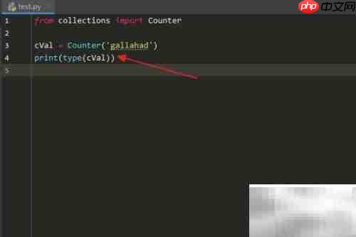 Python创建Counter对象方法