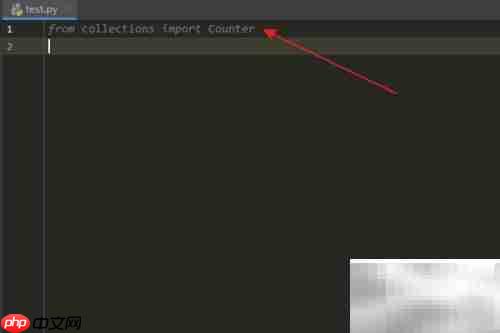 Python创建Counter对象方法