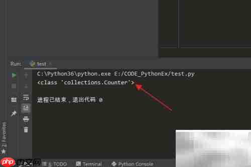 Python创建Counter对象方法