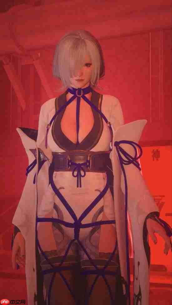 《忍者龙剑传4》绝美白毛御姐设计稿公开！身材极其出色