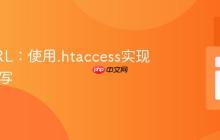 美化URL:使用.htaccess实现URL重写