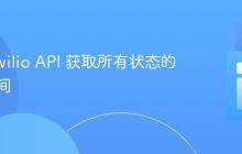 使用 Twilio API 获取所有状态的视频房间