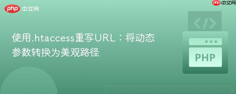 使用.htaccess重写URL:将动态参数转换为美观路径