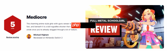 美女打枪动作新游《铁甲少女》ign仅5分!体验乐趣只有一种做法