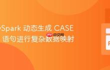 使用 PySpark 动态生成 CASE WHEN 语句进行复杂数据映射