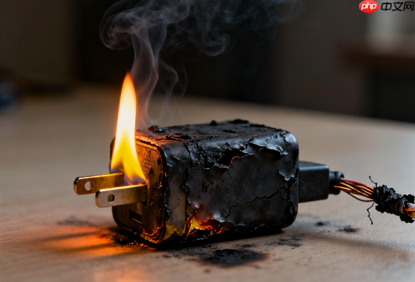 充电器没拔家被烧 电视被烧爆 当事人:损失十几万