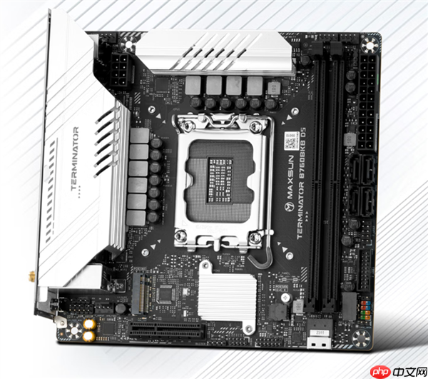 铭瑄B850BKB ITX迷你主板发布:显卡插在背面 清爽、满血