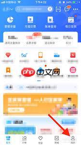 中国移动app怎么查交费记录