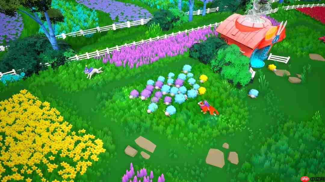 牧羊犬主题游戏《羊羊集合啦!》下月登陆Steam平台