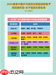 2025乒超联赛赛制规则是什么