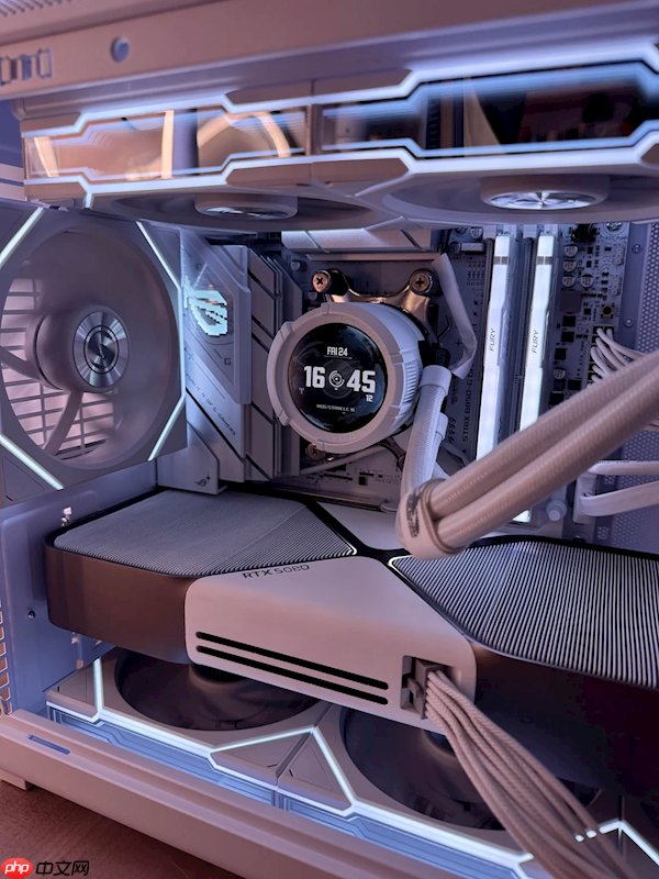 玩家自制纯白色RTX 4090:只差一点就完美