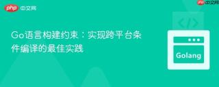 Go语言构建约束：实现跨平台条件编译的最佳实践