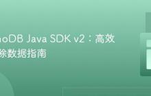 DynamoDB Java SDK v2:高效批量删除数据指南