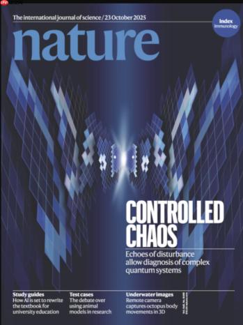 刚拿诺奖就登 Nature 封面！谷歌“量子回声”算法计算提速 13000 倍，可重复验证结果