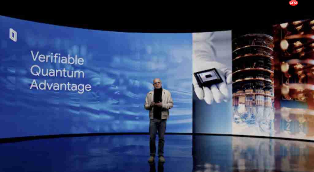  刚拿诺奖就登 Nature 封面！谷歌“量子回声”算法计算提速 13000 倍，可重复验证结果 