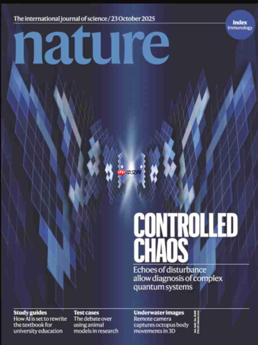  刚拿诺奖就登 Nature 封面！谷歌“量子回声”算法计算提速 13000 倍，可重复验证结果 