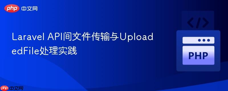 Laravel API间文件传输与UploadedFile处理实践