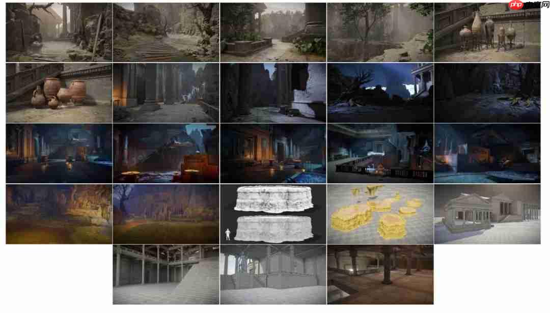 重返希腊舞台 索尼取消的《战神》多人游戏截图曝光