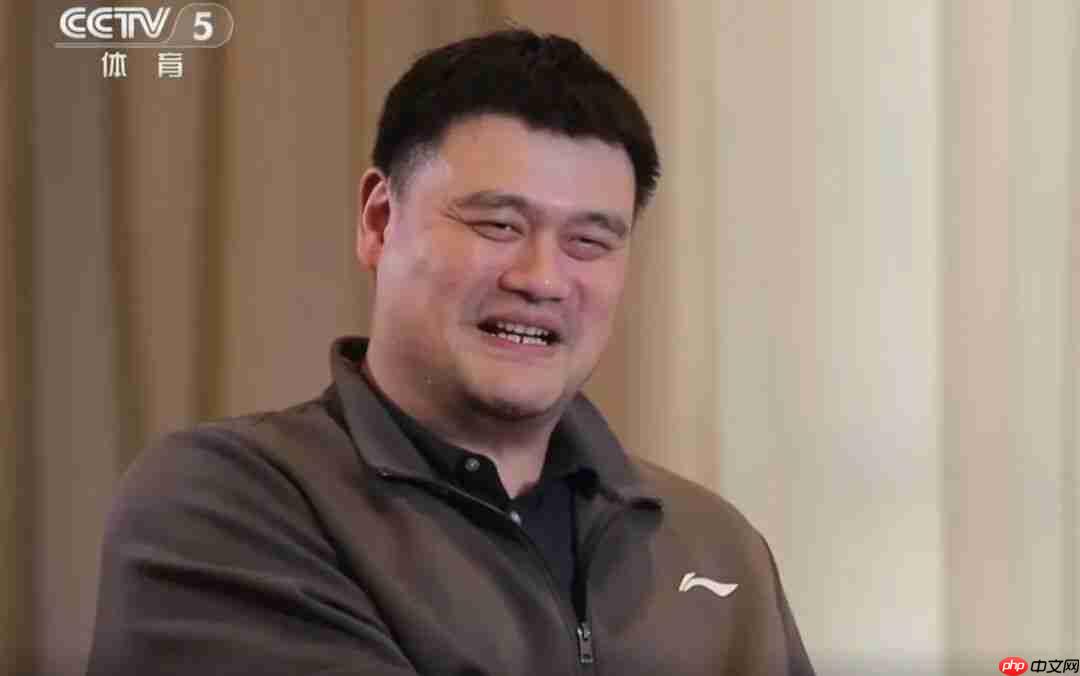 姚明谈近期状态:吃饭、睡觉、打魔兽