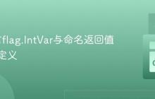 Go语言flag.IntVar与命名返回值的隐式定义