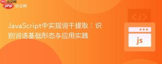 JavaScript中实现词干提取：识别词语基础形态与应用实践