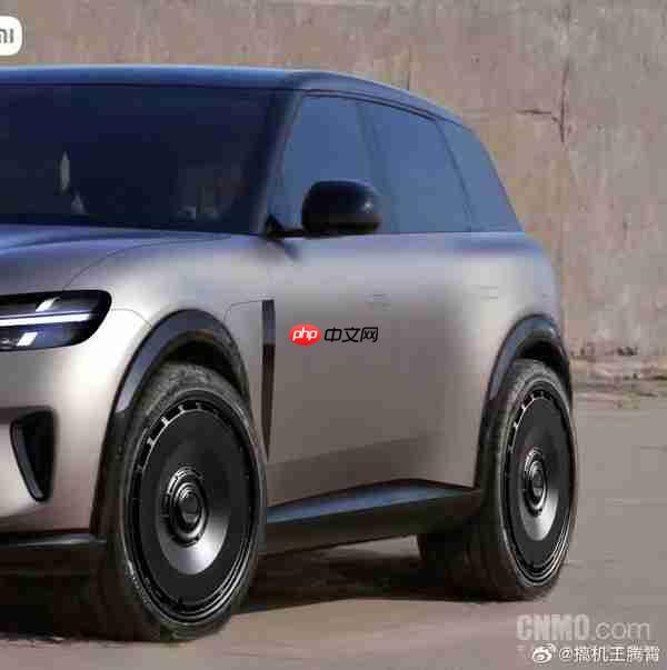 小米YU9新车渲染图曝光:悬浮式车顶设计+贯穿式尾灯