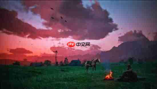 玩家分享绝美《荒野大镖客:救赎2》摄影 张张都能当壁纸!