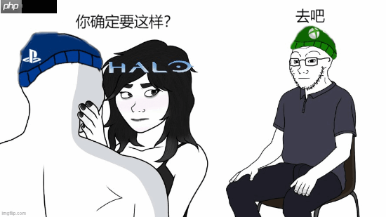 玩家自制《光环》登PS幽默梗图:士官长玩到《宇宙》机器人了!