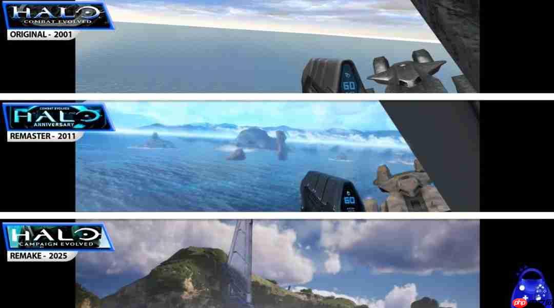惊人蜕变! 《光环》初代vs高清复刻vs重制版对比