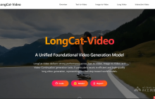 LongCat-Video— 美团开源的视频生成模型