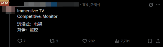 玩家热议谁最适合游戏屏幕：大电视还是显示器？