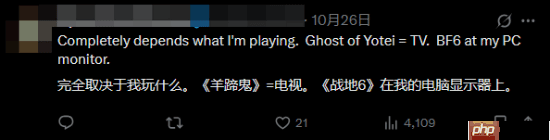 玩家热议谁最适合游戏屏幕：大电视还是显示器？