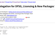Debian 解散 FTP Master 团队,拆分成两个新团队
