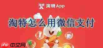 淘特app怎么用微信支付