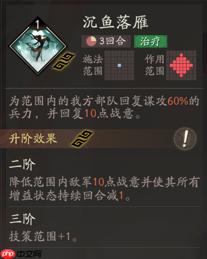 《三国望神州》貂蝉天赋技能详解