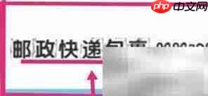 如何识别邮政总包条码中的总包号