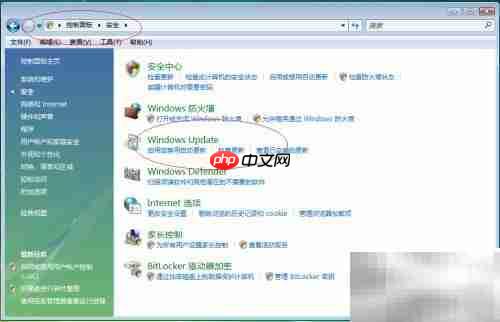 Vista设置全用户更新安装