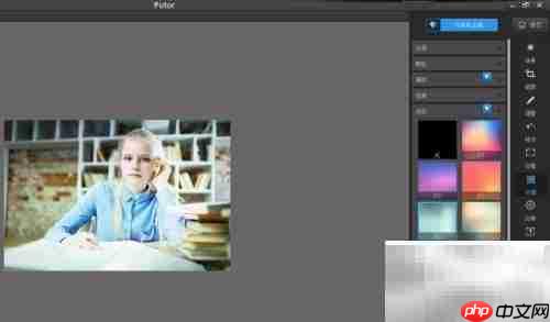 如何为图片添加R4渐变效果
